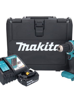 Trapano avvitatore a batteria Makita DDF 485 RT 18 V 50 Nm brushless 1x batteria ricaricabile 5,0 Ah + caricabatterie + custodia