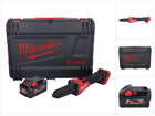 Meuleuse droite à batterie Milwaukee M18 FDGROVB-801X 18 V sans balais + 1x batterie 8,0 Ah + boîtier HD - sans chargeur