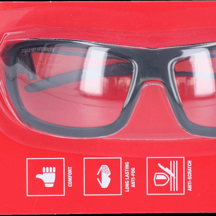 Lunettes de sécurité transparentes Milwaukee Performance (4932471883) revêtement antibuée