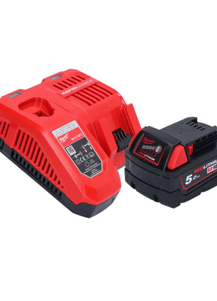 Milwaukee M18 FRAD2-501 perceuse d'angle sans fil 18 V 122 Nm Brushless + 1x batterie 5,0 Ah + kit chargeur