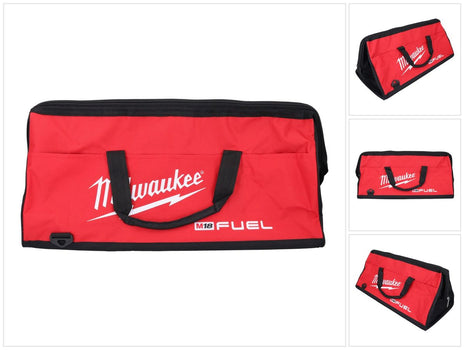 Borsa portautensili Milwaukee M18 FUEL 610 x 270 x 280 mm con tracolla rosso / nero