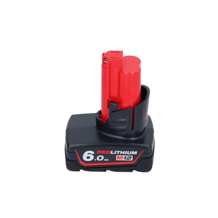 Appareil de nettoyage de tuyaux sur batterie Milwaukee M12 BDC6-601C 12 V + 1x batterie 6,0 Ah + spirale + seau - sans chargeur