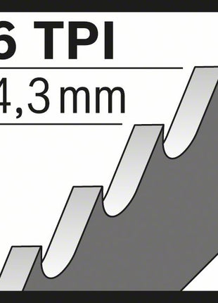 BOSCH Brzeszczot do piły szablastej S 1411 DF Długość 300 mm Szerokość 19 mm ( 4000837543 )