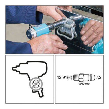HAZET Riveteuse pneumatique 9037SPC 8700 N ( 4000898938 )