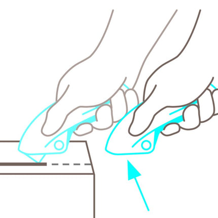 Coltello di sicurezza MARTOR SECUPRO MERAK lunghezza 128 mm larghezza 18 mm altezza 50 mm ( 4000817798 )