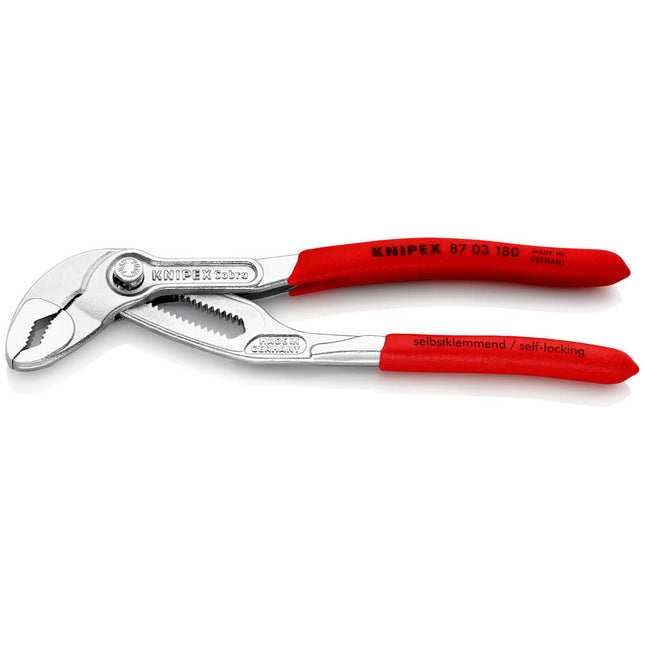 Pinze per pompe dell'acqua KNIPEX Cobra(R) Lunghezza 180 mm Larghezza di serraggio 36 mm ( 4000794282 )
