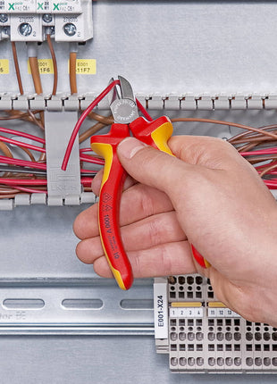 Szczypce tnące boczne KNIPEX o długości 125 mm ( 4000810153 )