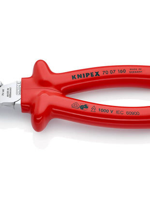 KNIPEX Szczypce do cięcia ukośnego o długości 160 mm ( 4000794222 )