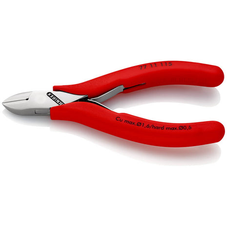 KNIPEX Electronics diagonal cutters length 115 mm shape 1 ( 4000810486 )