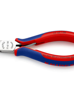 KNIPEX Electronics diagonal cutters length 130 mm shape 4 ( 4000794635 )