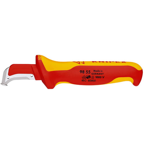 Coltello spelucchino KNIPEX lunghezza 180 mm lunghezza lama 38 mm ( 4000817821 )