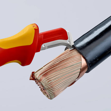 KNIPEX Couteau à dégainer  longueur 180 mm longueur des lames 38 mm ( 4000817821 )
