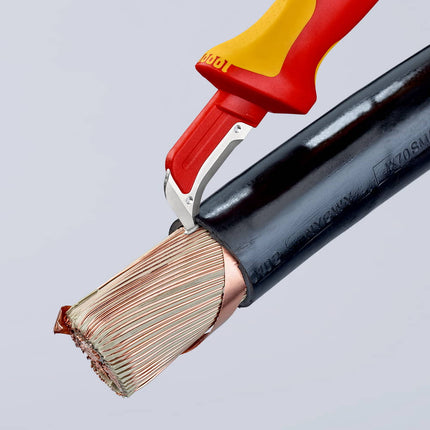 KNIPEX Couteau à dégainer  longueur 180 mm longueur des lames 38 mm ( 4000817821 )