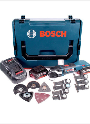 Bosch GOP 18V-28 Akku Multi-Cutter Brushless + 2x Akku 6,0Ah + Ladegerät + L-Boxx - Toolbrothers