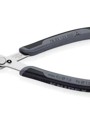 KNIPEX Electronics diagonal cutters Super-Knips(R) length 125 mm shape 0 ( 4000810509 )