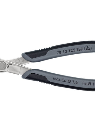 KNIPEX Electronics diagonal cutters Super-Knips(R) length 125 mm shape 1 ( 4000810520 )
