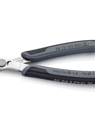 KNIPEX Electronics diagonal cutters Super-Knips(R) length 125 mm shape 1 ( 4000810520 )