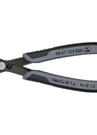 KNIPEX Electronics diagonal cutters Super-Knips(R) length 125 mm shape 6 ( 4000810510 )