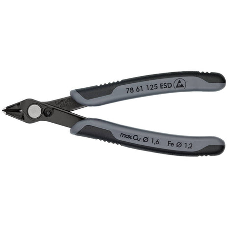 KNIPEX Electronics diagonal cutters Super-Knips(R) length 125 mm shape 6 ( 4000810510 )