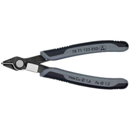 KNIPEX Pince coupante latérale électronique Super-Knips® longueur 125 mm forme 7 ( 4000810523 )