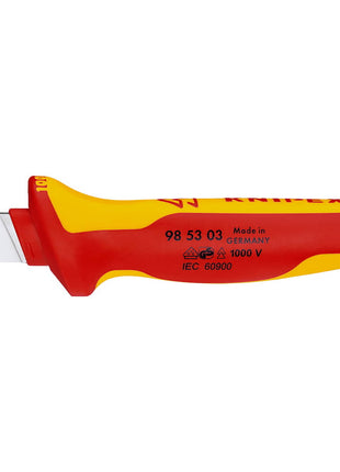 KNIPEX stripping knife length 155 mm blade length 28 mm ( 4000794989 )