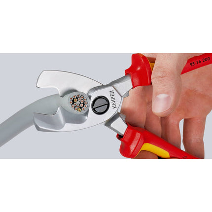 Cesoie per cavi KNIPEX lunghezza 200 mm ( 4000810912 )