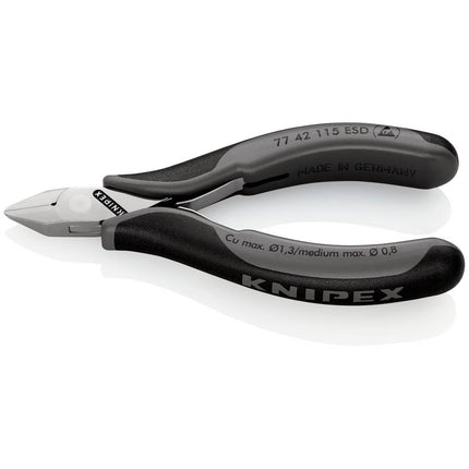 KNIPEX Electronics Taglierine diagonali lunghezza 115 mm forma 4 ( 4000794633 )