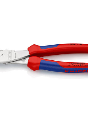 KNIPEX Coupeuse latér. diag. à forte démultipl.  longueur 200 mm ( 4000810183 )