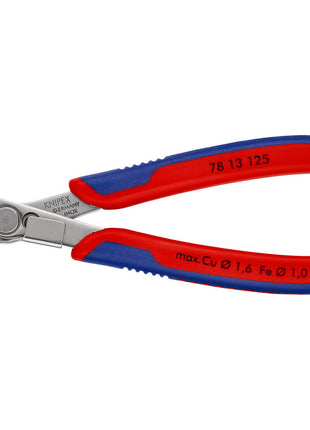 KNIPEX Electronics diagonal cutters Super-Knips(R) INOX length 125 mm shape 1 ( 4000810504 )