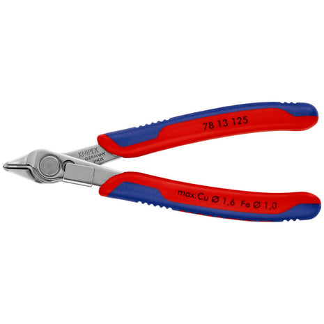 KNIPEX Electronics diagonal cutters Super-Knips(R) INOX length 125 mm shape 1 ( 4000810504 )