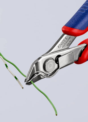 KNIPEX Electronics diagonal cutters Super-Knips(R) INOX length 125 mm shape 1 ( 4000810504 )