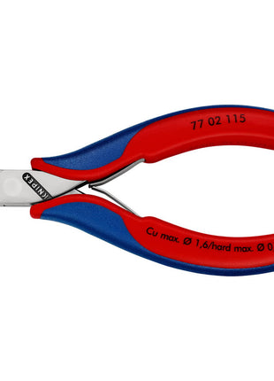 KNIPEX Electronics diagonal cutters length 115 mm shape 0 ( 4000810739 )