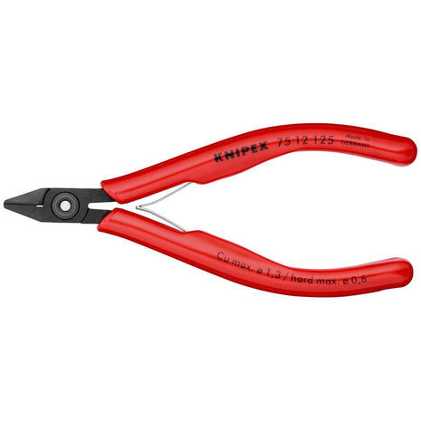 KNIPEX Electronics diagonal cutters length 125 mm shape 1 ( 4000810500 )