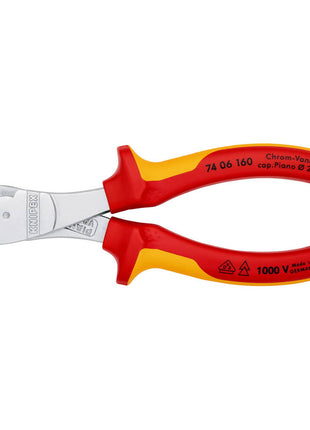KNIPEX Coupeuse latér. diag. à forte démultipl.  longueur 160 mm ( 4000810165 )