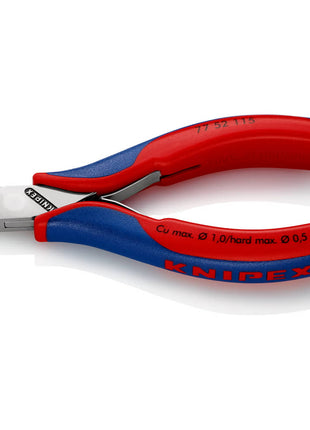 KNIPEX Electronics diagonal cutters length 115 mm shape 5 ( 4000794636 )