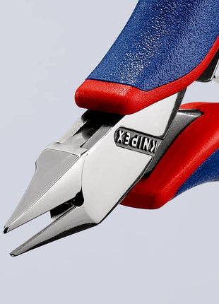 KNIPEX Electronics diagonal cutters length 115 mm shape 4 ( 4000810743 )