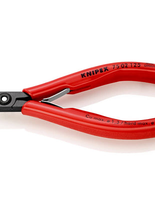 KNIPEX Electronics diagonal cutters length 125 mm shape 0 ( 4000810485 )