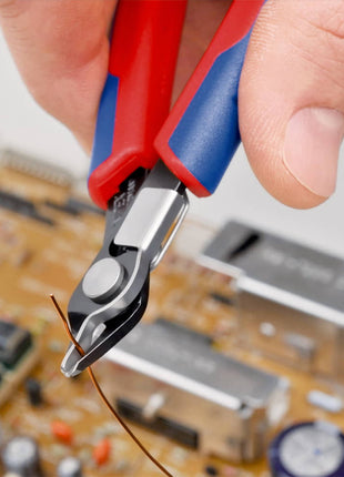 KNIPEX Electronics diagonal cutters Super-Knips(R) length 125 mm shape 7 ( 4000810506 )