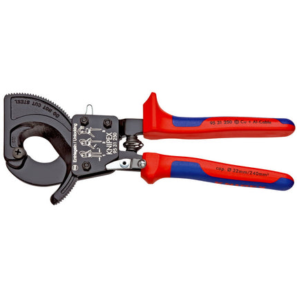 Tagliacavi KNIPEX lunghezza totale 250 mm max. 32 (240 mm²) mm ( 4000810928 )