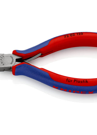 KNIPEX Frese diagonali per materie plastiche Lunghezza complessiva 125 mm ( 4000794228 )