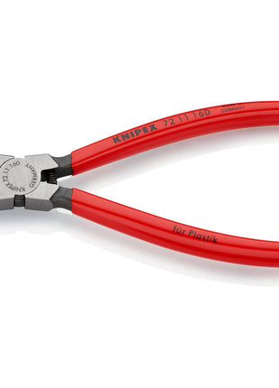 KNIPEX Frese diagonali per materie plastiche Lunghezza totale 160 mm ( 4000810180 )