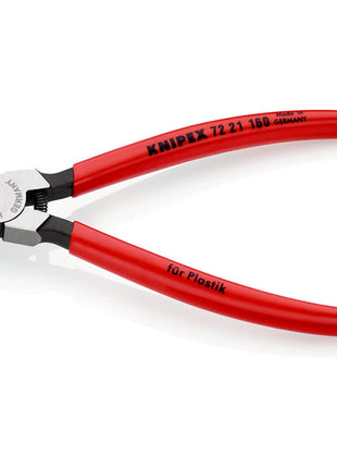 KNIPEX Diagonal cutters for plastics Overall length 160 mm ( 4000810187 )