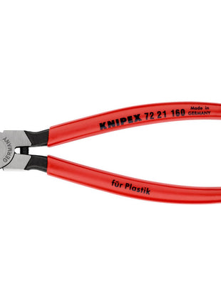 KNIPEX Diagonal cutters for plastics Overall length 160 mm ( 4000810187 )