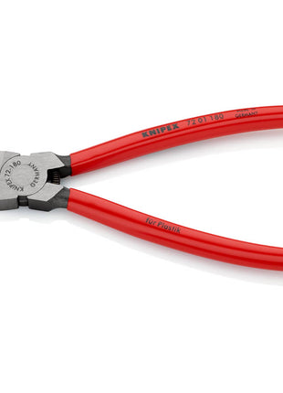 KNIPEX Diagonal cutters for plastics Overall length 180 mm ( 4000794227 )