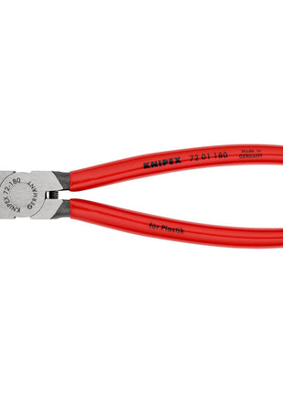 KNIPEX Diagonal cutters for plastics Overall length 180 mm ( 4000794227 )