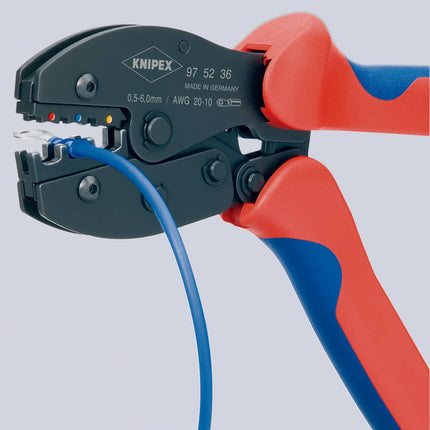 Pinze a crimpare KNIPEX PreciForce(R) lunghezza 220 mm ( 4000810434 )