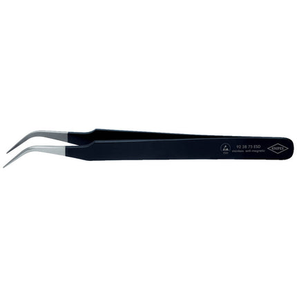 Pinzette di precisione KNIPEX lunghezza 120 mm forma di falce angolata a 45° ( 4000794718 )