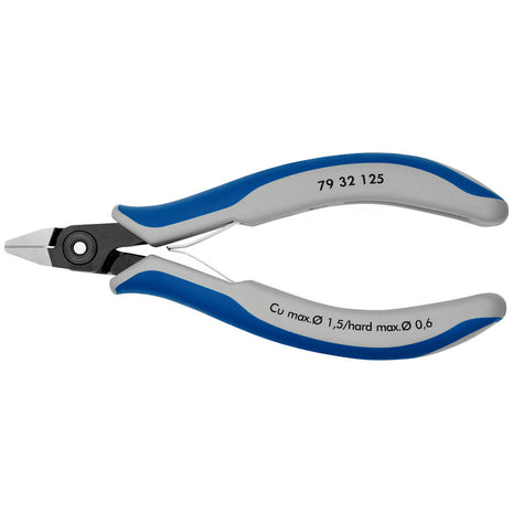 Frese diagonali per elettronica di precisione KNIPEX lunghezza 125 mm forma 3 ( 4000810822 )