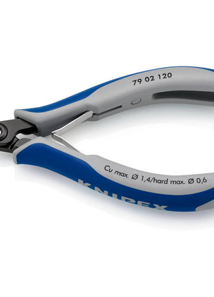 KNIPEX precision electronics diagonal cutters length 120 mm shape 0 ( 4000810824 )