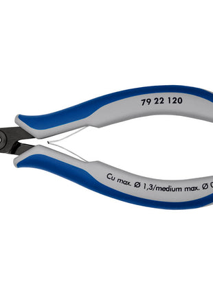 KNIPEX precision electronics diagonal cutters length 120 mm shape 2 ( 4000810825 )